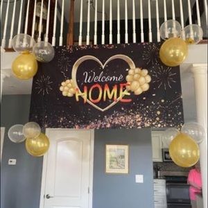 “Welcome Home” Banner. Large